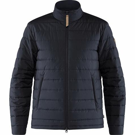 Fjällräven Men Kiruna Winter Jacket Navy PH169740 Philippines